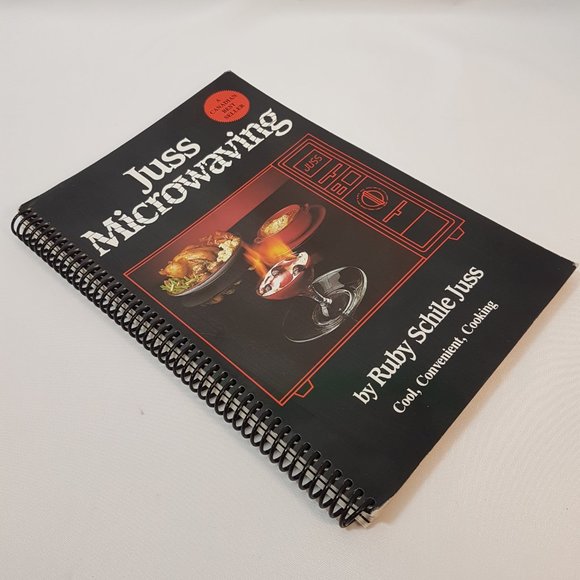 Vintage JUSS MICROWAVING Cookbook Volume 1 by Ruby Juss Black Cover - Picture 3 of 16